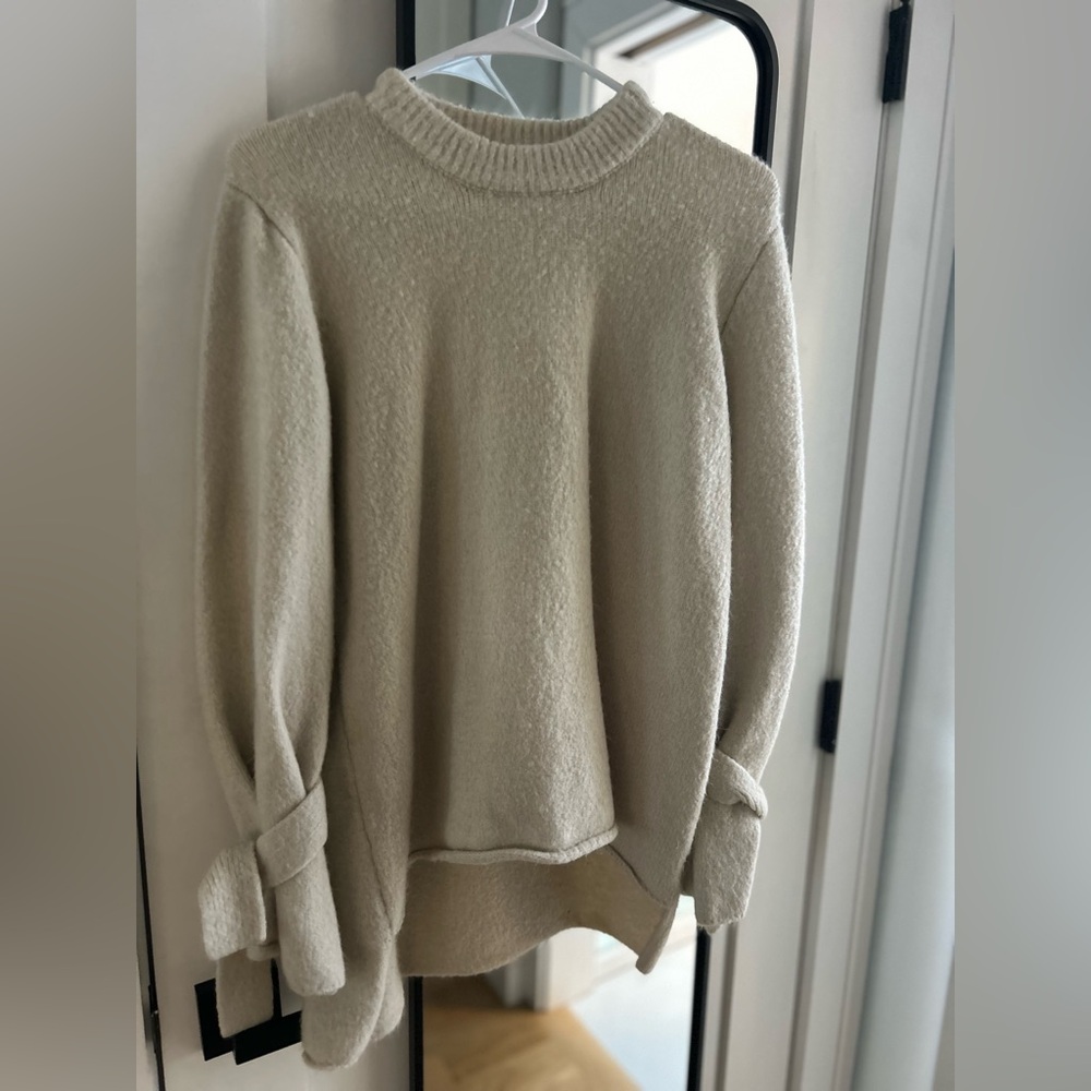 J.O.A. Oversized tie sleeve sweater size M - EUC